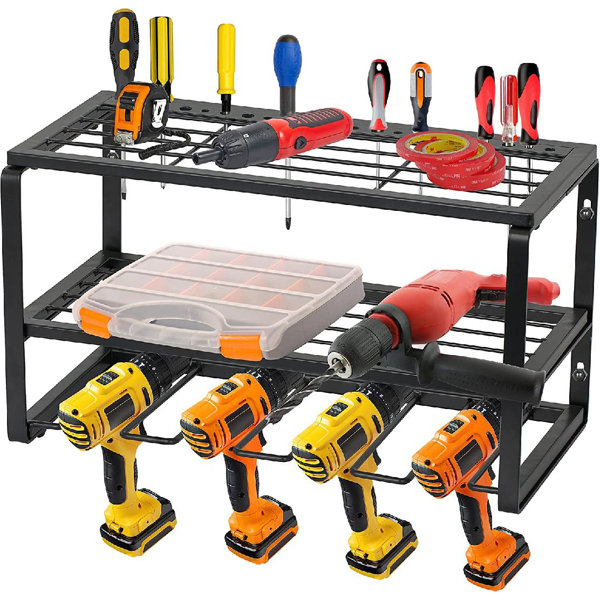 Latitude Run® Drill Holder Wall Mount,Tool Organizer Wayfair